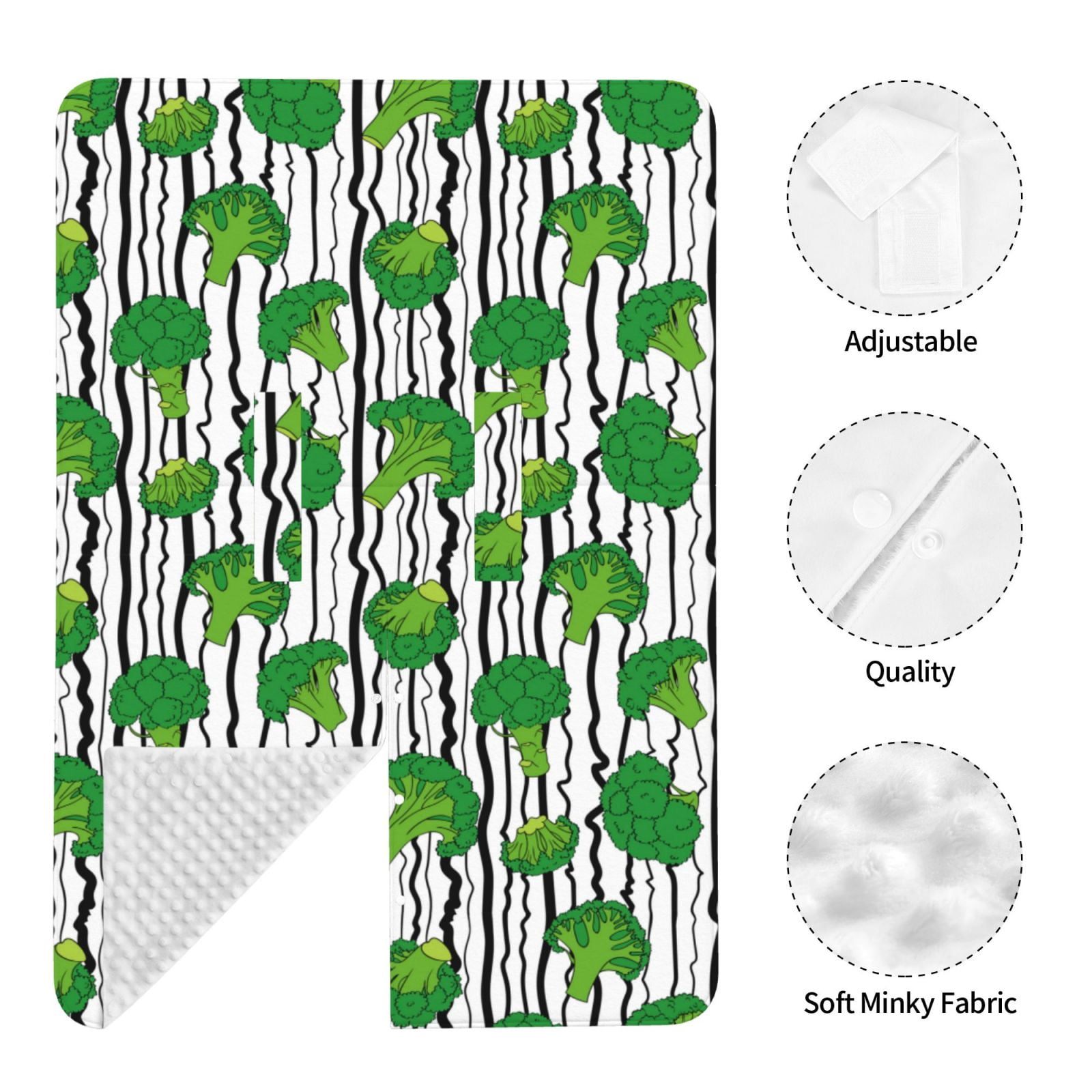Car Seat Cover Baby - Broccoli 2 Breathable Infant Car Seat Cover for Baby Carseat, Lightweight Comfort Baby Essentials Must Haves Newborn Stuff for Girl Boy