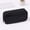 Black, variant on Large Capacity Aesthetic Zipper Pencil Case, Ins Style Stationery Pouch for College Student Teen Adults, Travel Electronic Cable Organizer, 1 Piece
