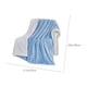 thumbnail image 3 of Manta polar de felpa de doble capa | Manta gruesa de franela de cordero de doble cara | Edredón de invierno suave y cálido para sofá cama | Manta de viaje ligera y acogedora | Gris, azul marino,, 3 of 6