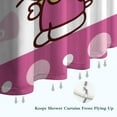 thumbnail image 6 of Waterproof Hello Kawaii Cat Cute Shower Curtain 72x72 Inch Polyester Unique Shower Curtain for Bathroom Hotel Home Bathtub Accessories Decor with 12 Plastic Hooks, 6 of 6