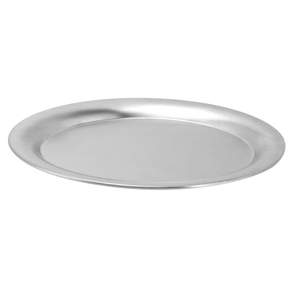 Placa de acero inoxidable, plato de acero inoxidable, plato de comida pequeño, buen funcionamiento