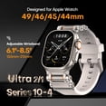 thumbnail image 2 of Correa de reloj TAURI diseñada para Apple Watch Ultra 2/49 mm, 2 of 6