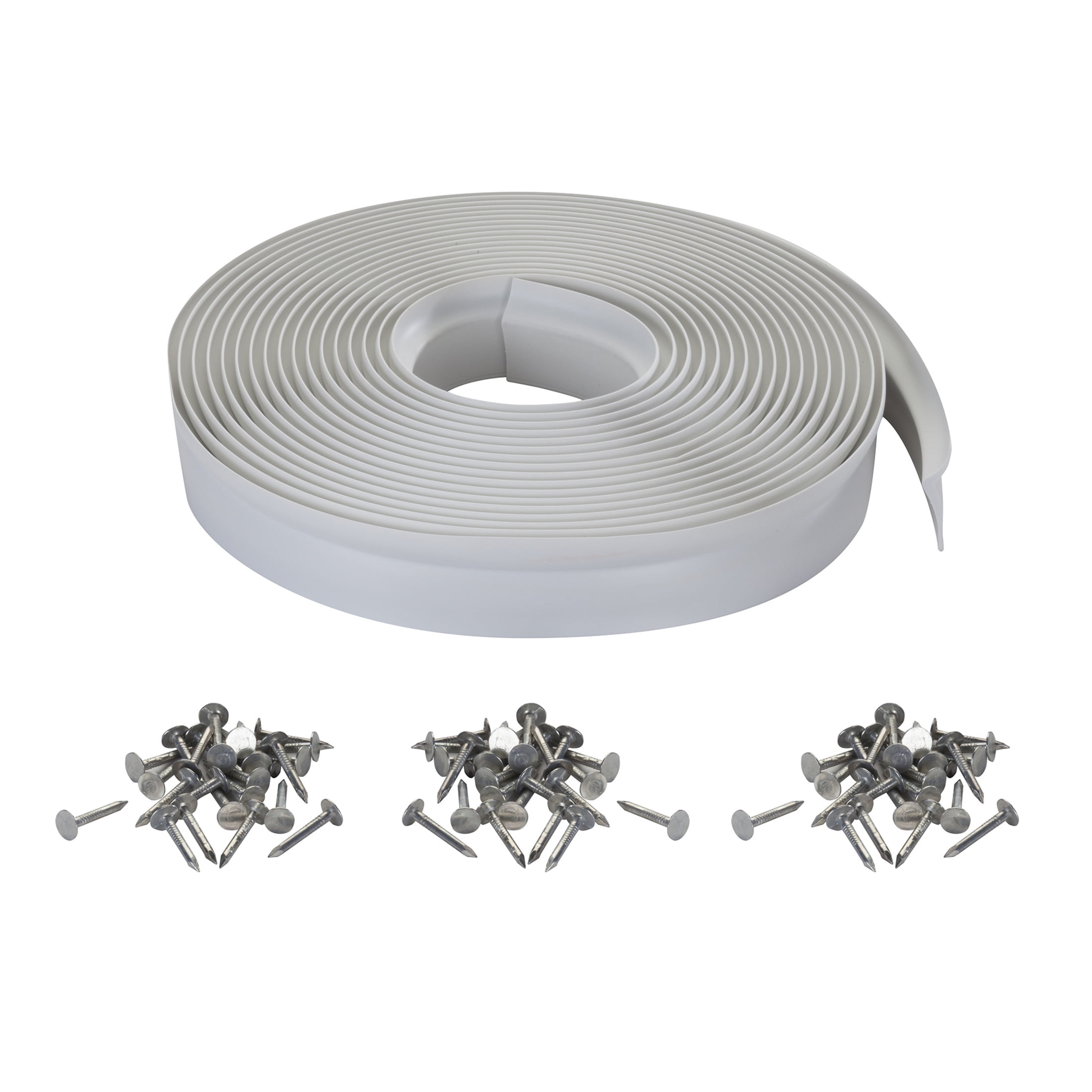M-D Building Products 03822 30 ft. White Vinyl Garage Door Top and Sides Seal
