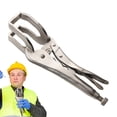 thumbnail image 4 of 10" LOCKING PLIERS & WELDING CLAMP, Locking Pliers Vise Tools Quick-Lock Release For Easy Removal Clamping, 4 of 5