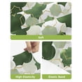 thumbnail image 4 of Sage Green Geometric Moroccan Bar Stool Covers Set of 4, Abstract Art Ombre Modern Stretch Washable Bar Chair Covers with Backs, Removable Pub Counter Height Chair Cover for Kitchen Dining Room Cafe, 4 of 7