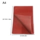 thumbnail image 5 of Seitruly Paquete de 100 A4 Papel de calco multicolor Fiable Fácil de borrar Fácil de arrugar Patrón transparente Herramientas de integridad pinturas A4rojo, 5 of 6