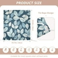 thumbnail image 2 of Decorative Chair Back Cover One Size x6 Chair Cover Dining Chair Slipcovers Chair Back Decoration Festival Chair Decoration Pretty Blue Leaves, 2 of 6