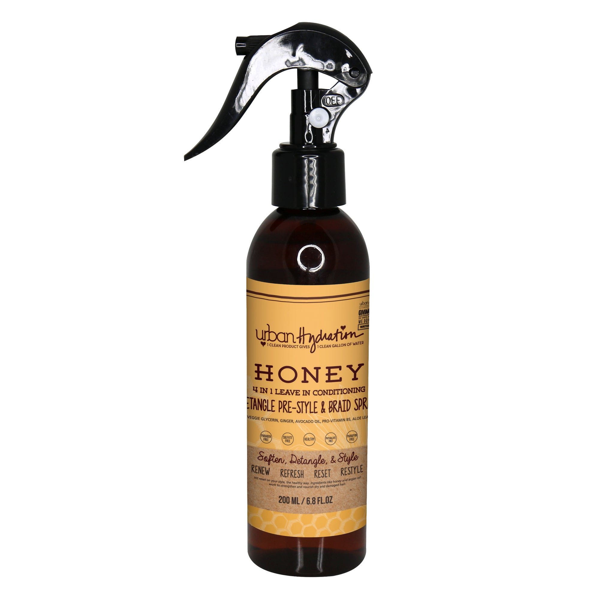 (2 pack) Urban Hydration Honey Health & Repair Detangling Spray 6.8oz