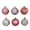 Blush/Champagne, variant on 24-Count Burgundy Ball Shatterproof Christmas Ornaments, 2.8", by Holiday Time
