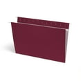 thumbnail image 2 of Continental Letter Size Hanging Folders. Burgundy Colour, 6 Count, 2 of 3
