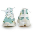 thumbnail image 4 of Lily Floral Pattern Walking Shoes for Men Woman Lightweight Tennis Fashion Elastic Sports Shoes Cushion Basketball Shoes, 4 of 8