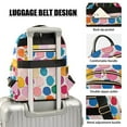 thumbnail image 3 of FORMRS Mini Backpack Purse for Women Travel Daypack Casual Shoulder Bag, Watercolor Circles, 3 of 7