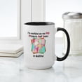 thumbnail image 4 of CafePress - Quilting Phd Large Mug - 15 oz Ceramic Large White Novelty Mug, 4 of 4