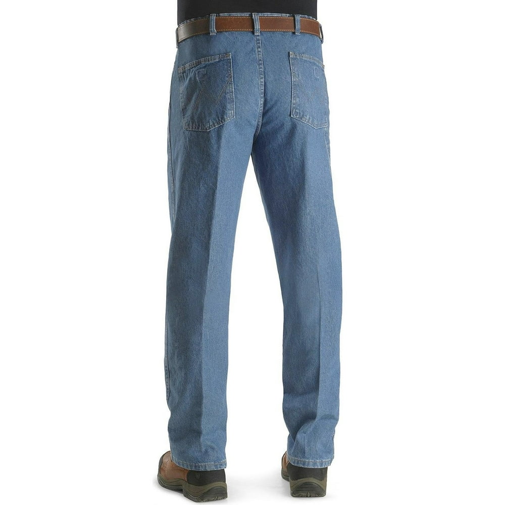 Wrangler - wrangler men's jeans rugged wear relaxed fit angler pants ...