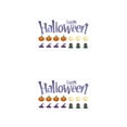 thumbnail image 2 of heritaly 4 Pieces Reinforcement Labels Repair Subsidy Strong Viscosity Doughnut Shape Small Hole Stickers Set for Recipes Binders Halloween 2Set, 2 of 6