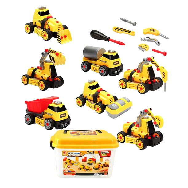 Juguetes de vehículos de ingeniería Ingeniería Coche pequeños Juguete Regalos de cumpleaños
