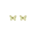thumbnail image 3 of PVCS Boucles d'Oreilles Papillon en Diamant Multicolores pour Femmes, 3 of 3