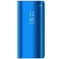 thumbnail image 1 of Case Compatible / Replacement For Samsung Galaxy S7 Case Mirror Cover Case Flip Protective Case Clear View Bag Cell Phone Case Cover Metallic Woman Scarf With Ultra Cell Phone Case (Blue), 1 of 4