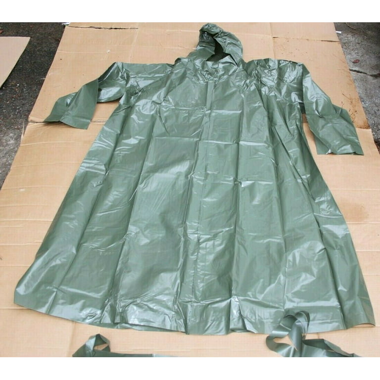 Czech Army Military New Surplus Chemical Suit Poncho Boot/Leggings Hood  Gloves
