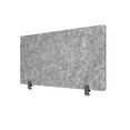 thumbnail image 5 of Stand Up Desk Store ReFocus Raw Clamp-On Acoustic Desk Divider Mounted Privacy Panel to Reduce Noise and Visual Distractions (Castle Gray, 47.25"  x 16" ), 5 of 7