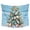Blue, variant on Blue Coastal Christmas Large Tapestry for Bedroom Wall Hanging Tapestry,Nautical Summer Beach Shell Conch Ceiling Backdrop Tapestries Poster Blanket Wall Decor for Teens Room Living Room 85" x 90"