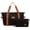 Dark Purple, variant on Travel Duffel Bag 2 Set Weekender Bags for Women Large Expandable with Make up Bag Carry On Overnight Gym Duffel Bags with Wet Pocket Hospital Bags for Labor and Delivery Purple