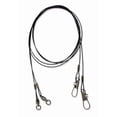 thumbnail image 1 of Spro Wire Leader Ball Bearing Swivel-Pack of 2 (Size 20, 9-Inch), 1 of 3