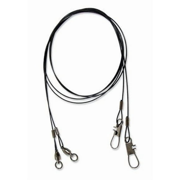 Spro Wire Leader Ball Bearing Swivel-Pack of 2 (Size 20, 9-Inch)