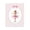 Pink Ribbon Ballerina Portrait, variant on Wonderfully Made Ballerina Canvas Wall Art, design by Kim Allen