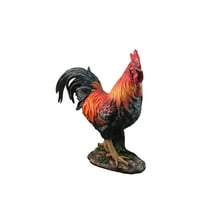 "Rooster Pride" Rooster Chicken Statue Figurine