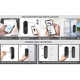 thumbnail image 4 of Wireless doorbell – Doorbells with camera – Wireless doorbell with camera for family – Secure smart video doorbell with HD night vision and remote intercom function – Reliable home security –, 4 of 6