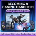 thumbnail image 3 of Gamepad Controlador Juegos Joystick Inalámbrico D8 Telescópico Con Turbo/Gyro 6 Ejes/Diente Vibración Compatible RGB 5.2 para Android/iPhone/Switch/PS4/PC Azul, 3 of 9