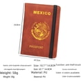 thumbnail image 2 of Porta licencia mexicana antimagnético RFID con banda elástica y posición multitarjeta, porta licencia, porta boletos, 2 of 6