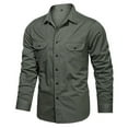 thumbnail image 1 of Cardigan à Poche Camouflage Simple Mode pour Hommes, 1 of 3