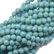 thumbnail image 4 of Cielo Azul 8mm Riverstone Ronda De Piedras Preciosas Perlas Filamento Flojo De 15,5 Pulgadas, 4 of 4