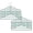 Green, variant on 1 Pc Wire Hangers Heavy Duty Clothes Hanger Metal Wire Non Slip Hangers for Clothes Space Saving Hanger Triangle Clothes Coat Dress for Closet Dorm Rack, 15.94"x7.08" White