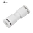 thumbnail image 3 of Unique Bargains 4mm to 3mm Reducing Push to Connect Air Line Fitting White, 5 Pack, 3 of 4