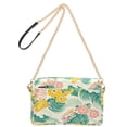 thumbnail image 2 of FORMRS Women Crossbody Purse with Chain Strap Vegan Leather Shoulder Handbag, Floral Wave, 2 of 7