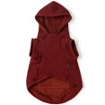 thumbnail image 2 of Sudadera con capucha Koneseve de forro polar cálido para perros, ropa de cachorro, 2 of 7
