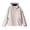 #Pink 1, variant on Vynhevius Womens Outdoor Jacket Solid Hooded Zip Up Windproof With Pockets