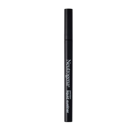 Neutrogena Precision Liquid Eyeliner, Smudge-Resistant, Jet Black, 0.013 fl. (Best Drugstore Liquid Eyeliner For Thin Lines)