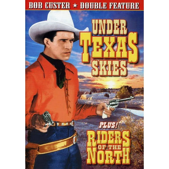 Riders of Teh North & Under Texas Skies (DVD), Alpha Video, Western