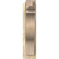 thumbnail image 2 of Ekena Millwork 6"W x 18"D x 26"H Funston Rough Sawn Craftsman Outlooker, Douglas Fir, 2 of 4