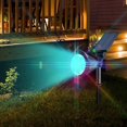thumbnail image 3 of Eyfqtcs Lámpara Solar De 12 Led Foco De Jardín Al Aire Libre Luz De Enchufe De Tierra Colorida (Rgb), 3 of 8