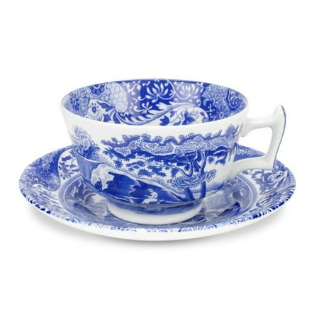 Portmeirion Home & Gifts Spode Bol à Pâtes Italien En Faïence Bleu 30 Cm