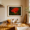 thumbnail image 3 of Washington Poppy in Bloom - Ocean Shores Washington Photography Flowers Floral Nature Botanical Garden Scenic Summer Oak Framed Wall Art Print 24 x 36 inches, 3 of 6