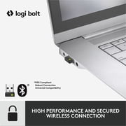 كومبو توقيع logitech mk650 للماوس اللاسلكي للأعمال ولوحة المفاتيح الجرافيت (920-010909)