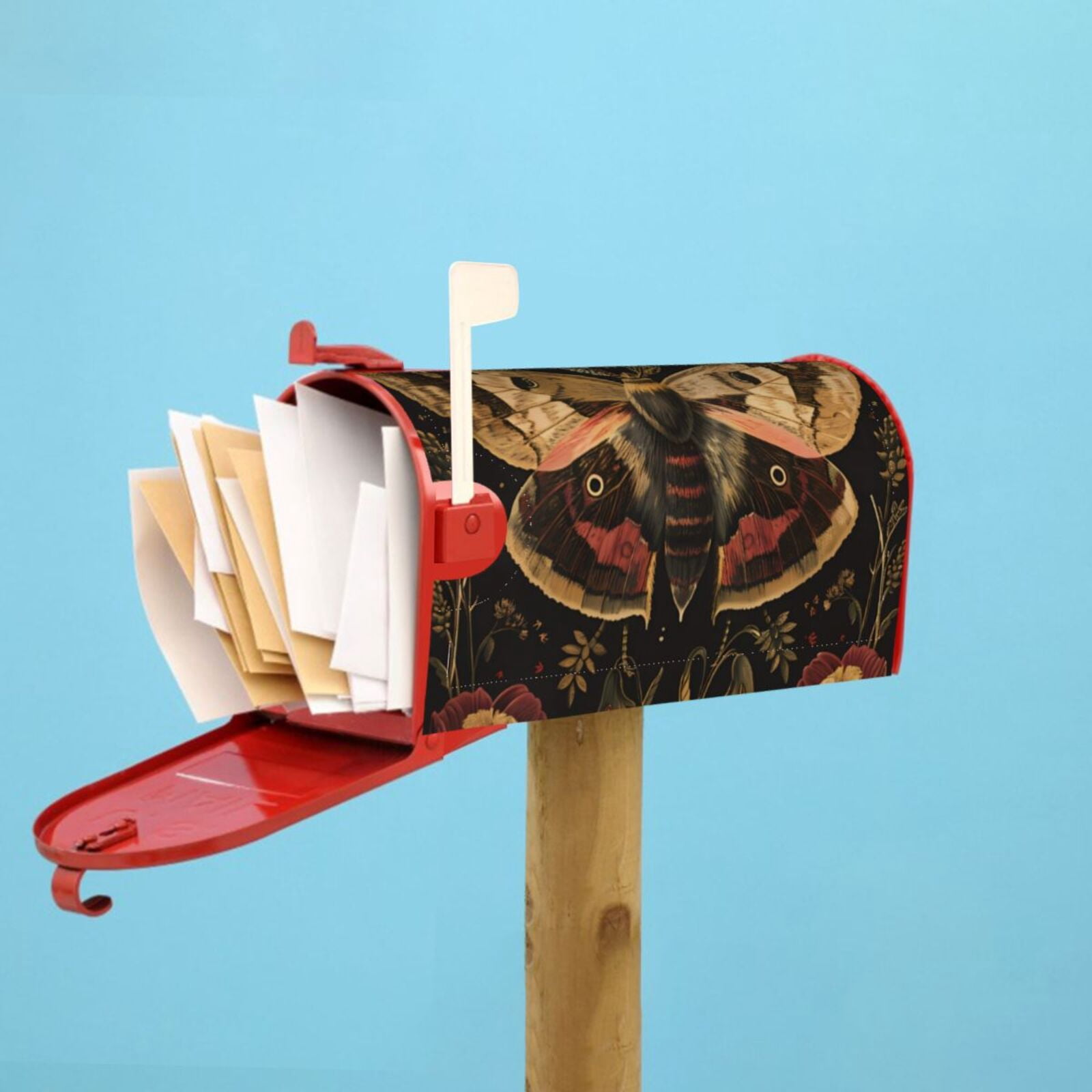 Kdxio Magnetic Mailbox Cover 21x18 in Mailbox Cover Outdoor Decoration Holiday Mailbox Covers for Home Garden Yard-21x18 in
