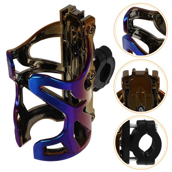 MLINS Motorcycle Cup Holder Riding Handlebar Cup Holder Bike Water Cup Bottle Holder