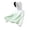 Green, variant on Kids UPF 50+ Sun Protection Jackets Large Brim Hooded Full Zip Face Mask Tops Breathable Comfy Lightweight Cardigan (2 Years, Gray)